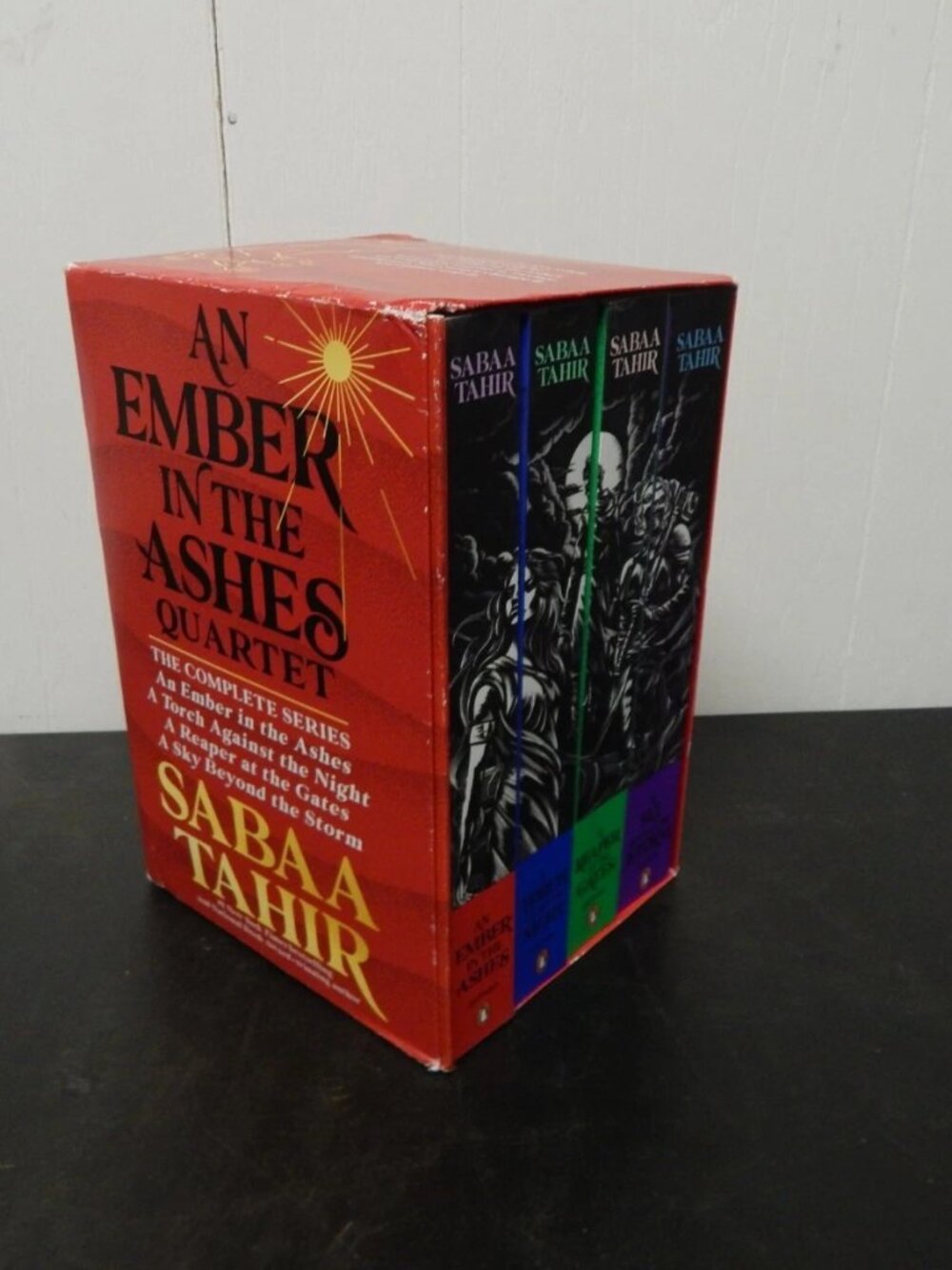An Ember In The Ashes Sabaa Tahir Complete Series Paperback Box Set of 4 Books